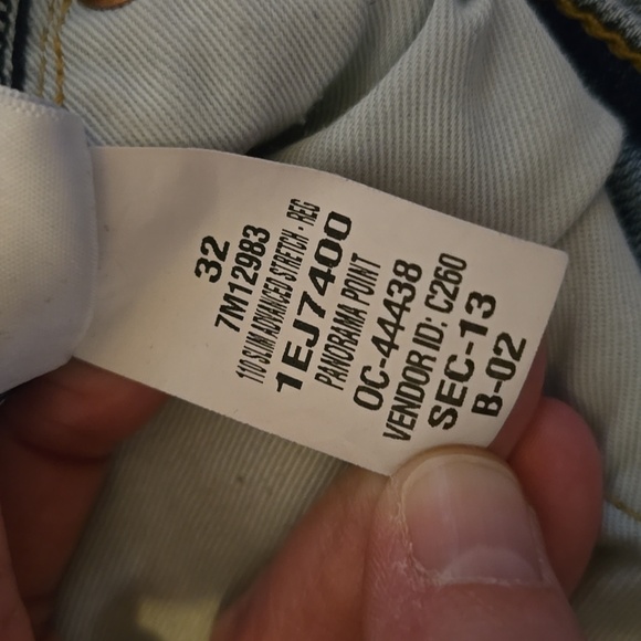 Lucky Brand Men's Light Wash Slim Advanced Stretch Jeans - Picture 4 of 6